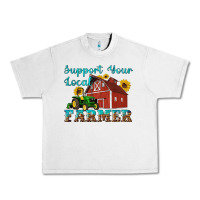 Lunar Rock western support your local farmer Urban Heavy Tee - Artiststas