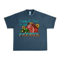 Western Support Your Local Farmer Urban Heavy Tee | Teevron