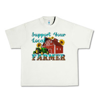 Pistachio western support your local farmer Urban Heavy Tee - Artiststas