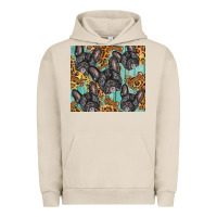Pigment French Oak french bulldog Urban Hoodie - BarkalooDesign