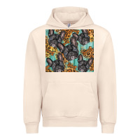 Sandshell french bulldog Urban Hoodie - BarkalooDesign