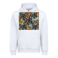 White french bulldog Urban Hoodie - BarkalooDesign