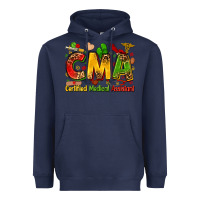 Navy certified medical assistant juneteenth Heavyweight Hoodie - Zillion Design Studio