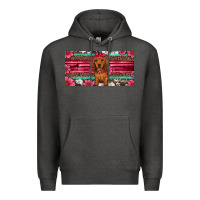 Charcoal Heather dachshund puppy license plate Premium Hoodie - Artiststas