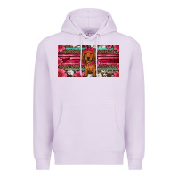Lilac dachshund puppy license plate Premium Hoodie - Artiststas