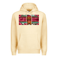 Pina Colada dachshund puppy license plate Premium Hoodie - Artiststas