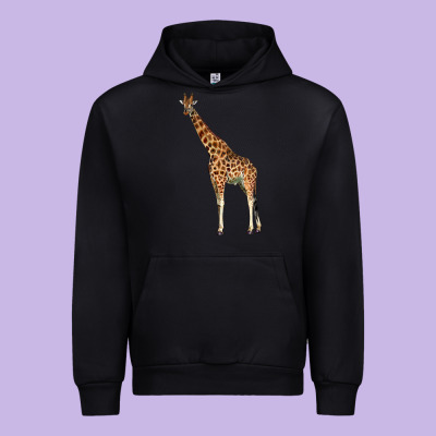 Giraffe Urban Hoodie Designed By Lillyallendesigns