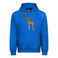 Cobalt giraffe Urban Hoodie - LillyAllenDesigns