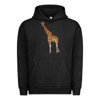 Pigment Black giraffe Urban Hoodie - LillyAllenDesigns