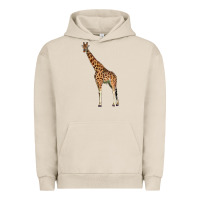 Pigment French Oak giraffe Urban Hoodie - LillyAllenDesigns