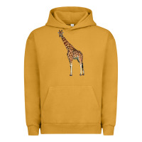 Pigment Peanut Butter giraffe Urban Hoodie - LillyAllenDesigns