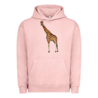 Pigment Salmon giraffe Urban Hoodie - LillyAllenDesigns