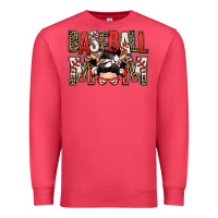 Cardinal baseball mom messy bun Premium Sweatshirt - Zillion Design Studio
