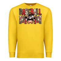 Lemon baseball mom messy bun Premium Sweatshirt - Zillion Design Studio