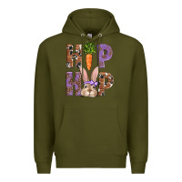 Army Green Easter hiphop Premium Hoodie - AdoDesignShop