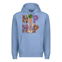 Colony Blue Easter hiphop Premium Hoodie - AdoDesignShop