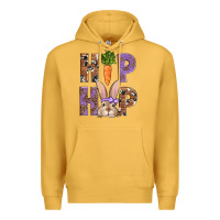 Mustard Easter hiphop Premium Hoodie - AdoDesignShop