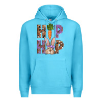Ocean Blue Easter hiphop Premium Hoodie - AdoDesignShop