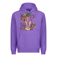 Purple Easter hiphop Premium Hoodie - AdoDesignShop