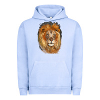 Pigment Grape Ice Lion Head Urban Hoodie - LillyAllenDesigns