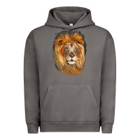 Pigment Tornado Lion Head Urban Hoodie - LillyAllenDesigns