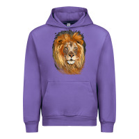 Tulip Lion Head Urban Hoodie - LillyAllenDesigns