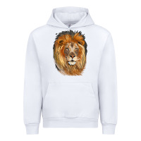 White Lion Head Urban Hoodie - LillyAllenDesigns