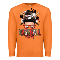Carrot baseball mom messy bun Premium Sweatshirt - Zillion Design Studio