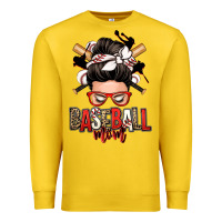 Lemon baseball mom messy bun Premium Sweatshirt - Zillion Design Studio
