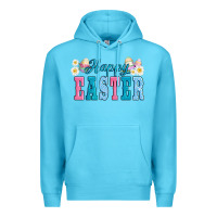 Ocean Blue happy easter eggs Premium Hoodie - AdoDesignShop