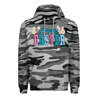 Slate Camo happy easter eggs Premium Hoodie - AdoDesignShop