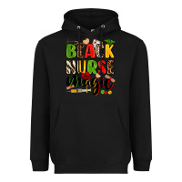 Black black nurse magic Heavyweight Hoodie - Zillion Design Studio
