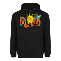 Black summer mom Heavyweight Hoodie - texasbilliewilder