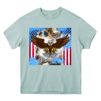 Arona America Eagle Heavy Core Tee - CowhideDigitalArt