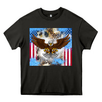 Asphalt America Eagle Heavy Core Tee - CowhideDigitalArt