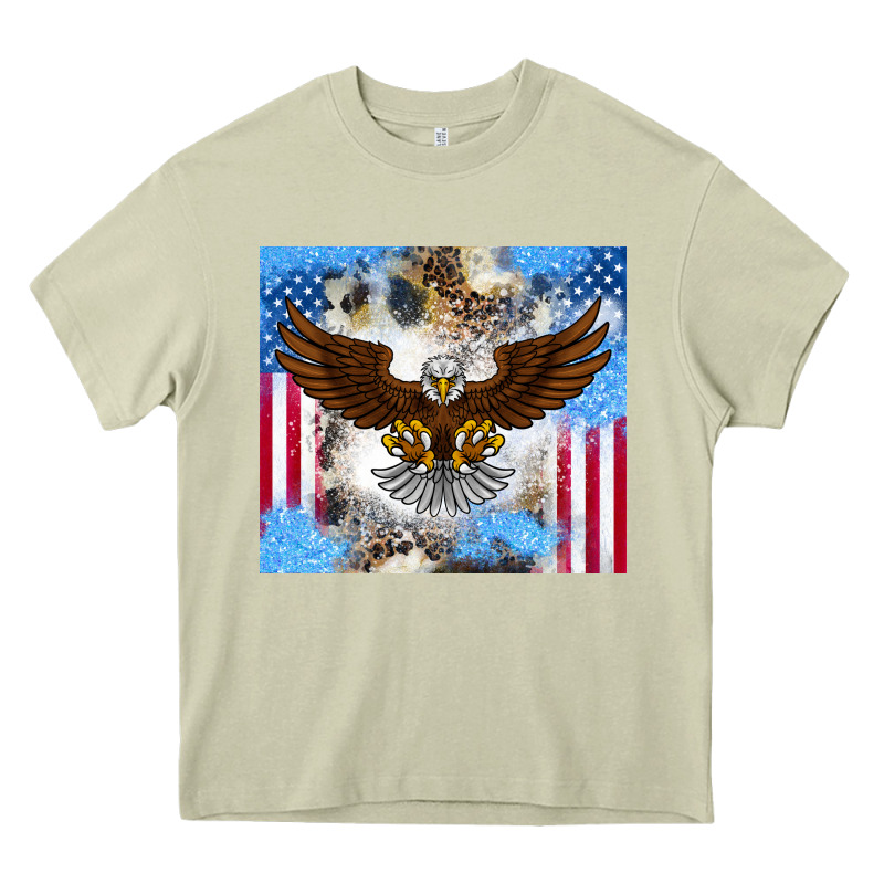 America Eagle Heavy Core Tee by CowhideDigitalArt | Teevron