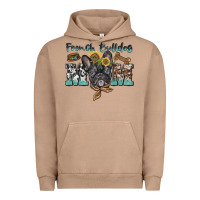 Pigment Burro french bulldog mom Urban Hoodie - BarkalooDesign