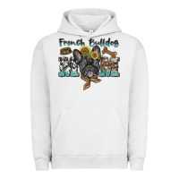 Pigment Lunar Rock french bulldog mom Urban Hoodie - BarkalooDesign