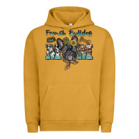 Pigment Peanut Butter french bulldog mom Urban Hoodie - BarkalooDesign