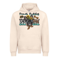 Sandshell french bulldog mom Urban Hoodie - BarkalooDesign