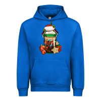 Cobalt Christmas vacation trapper hat coffee cup Urban Hoodie - Jasminsmagicworld