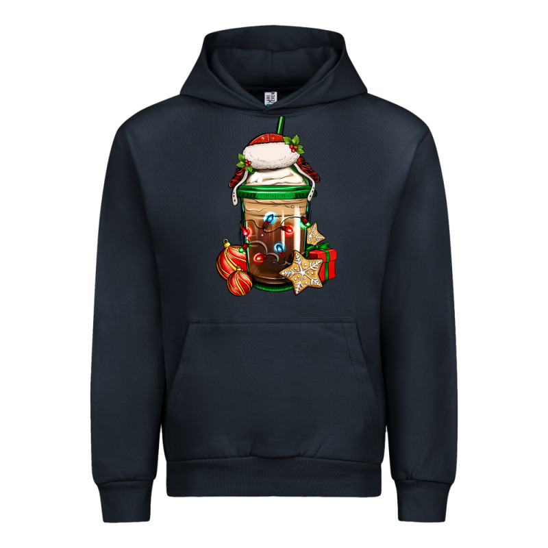 Christmas Vacation Trapper Hat Coffee Cup Urban Hoodie by Jasminsmagicworld | Teevron