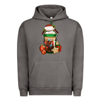 Pigment Tornado Christmas vacation trapper hat coffee cup Urban Hoodie - Jasminsmagicworld