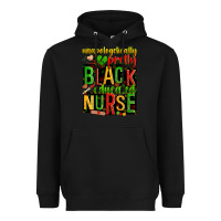Black unapologetically pretty black and educated nurse Heavyweight Hoodie - Zillion Design Studio