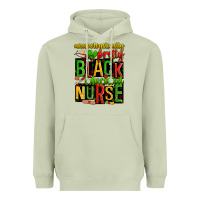 Matcha unapologetically pretty black and educated nurse Heavyweight Hoodie - Zillion Design Studio