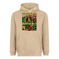 Mushroom unapologetically pretty black and educated nurse Heavyweight Hoodie - Zillion Design Studio