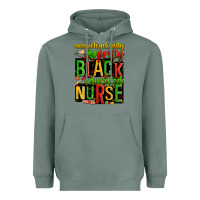 Sage unapologetically pretty black and educated nurse Heavyweight Hoodie - Zillion Design Studio