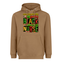 Toasted Coconut unapologetically pretty black and educated nurse Heavyweight Hoodie - Zillion Design Studio