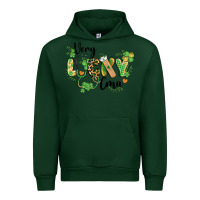 Forest Green st. patricks day very lucky cma Urban Hoodie - BarkalooDesign