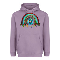 Lavender gemstone christmas rainbow Heavyweight Hoodie - RanaPortraitStore